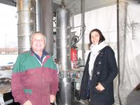 Jean charles le distillateur avec florence alcoolle gue